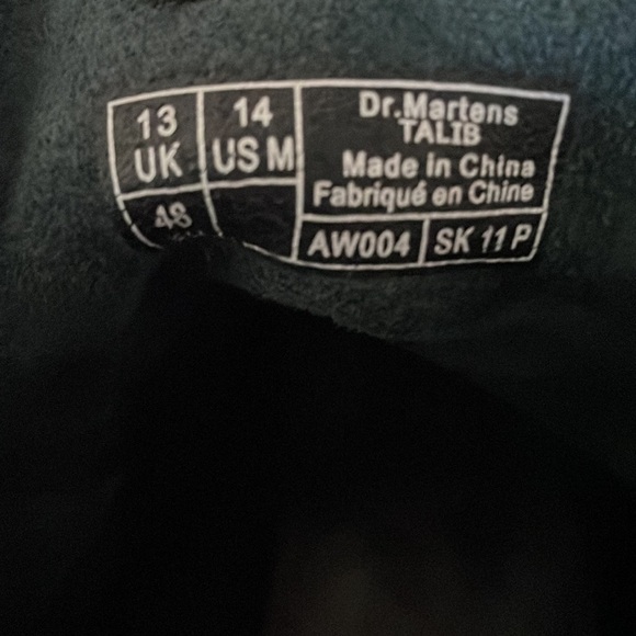 DR Martins Talib Boots Size 14 - Picture 9 of 12